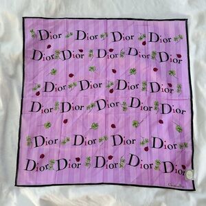 Dior Vintage Habdkerchief Scarf Wrap